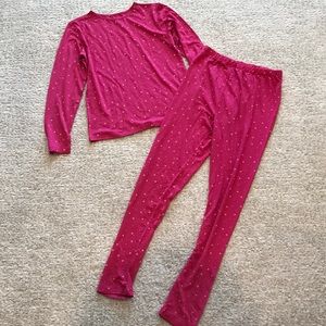 NWOT Weatherproof girls xl (14-16) long johns